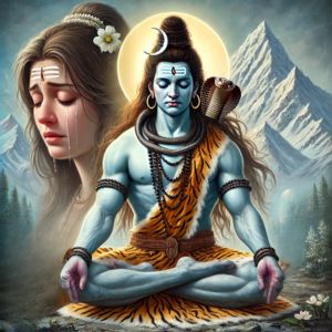 Shiva renounces Sati mentally